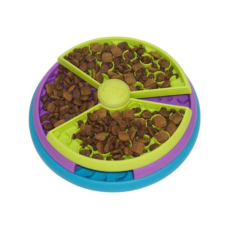 Slow Feeder Dog Bowl - Improve Digestion and Reduce Bloating with Fun Feeding Design