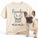 French Bulldog Frenchie Mama Mode Garment-dyed Heavyweight T-Shirt .