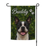Personalized Pet Photo Garden Flag | Custom Dog Garden Flag with Name . Default Title