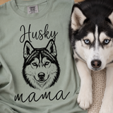 Husky Mama Mode Garment-dyed Heavyweight T-Shirt .
