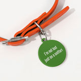 Im Not Lost Just On A Sniffari Laser Metal Alloy Dog ID Tag