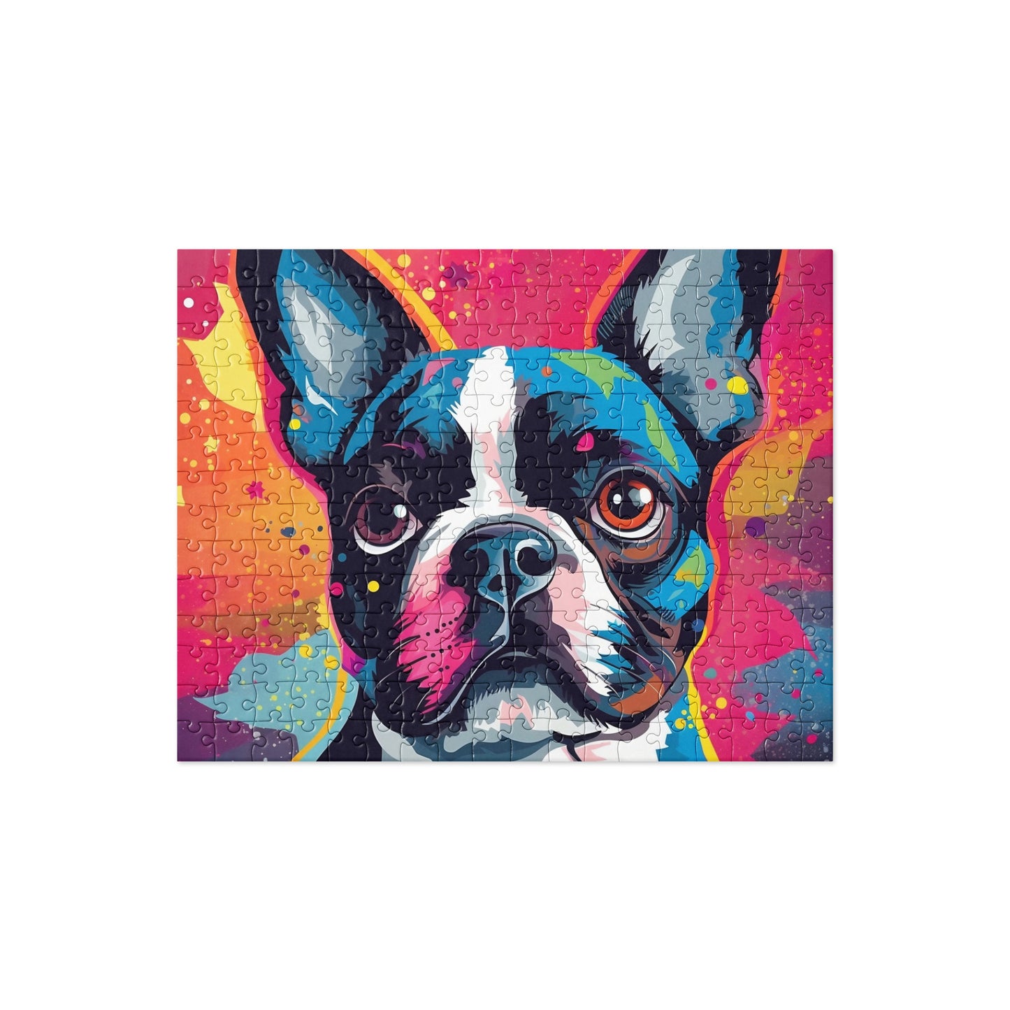Boston Terrier Art Puzzle