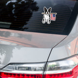 American Heritage Boston Terrier Dog Bubble-free Stickers