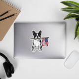 American Heritage Boston Terrier Dog Bubble-free Stickers