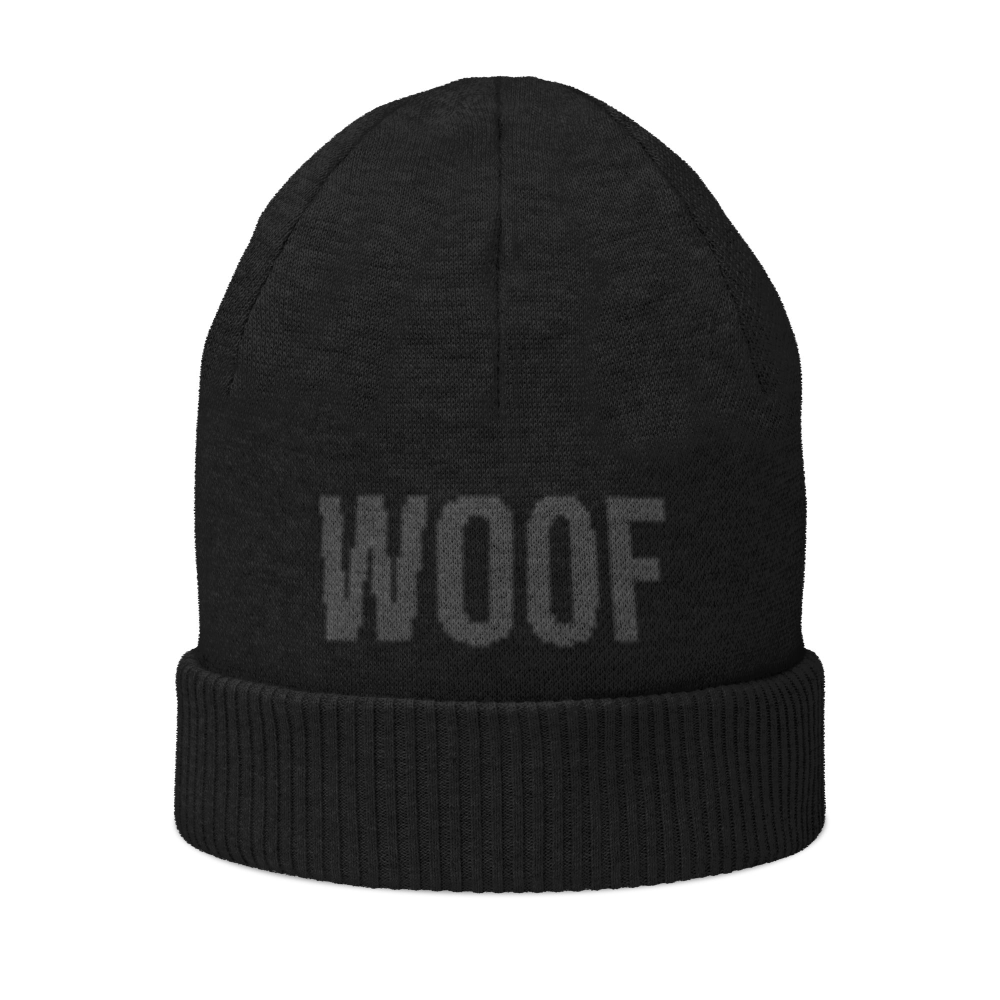 Woof Knitted Beanie . Default Title