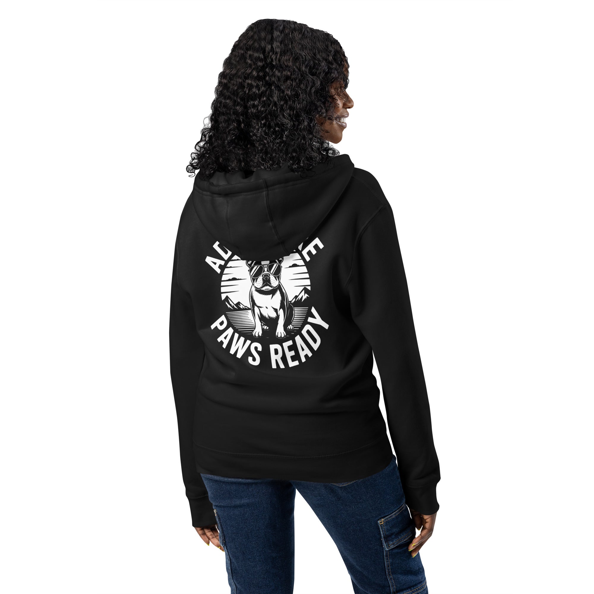 Adventure Paws Ready Premium Zip Hoodie .