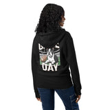 Football Boston Terrier Dog Game Day Premium Zip Hoodie .