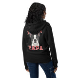 Boston Papa Premium Zip Hoodie .