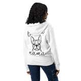 Boston Mama Mode Premium Full Zip Hoodie .