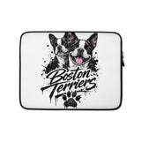 Boston Terriers Grafitti Laptop Sleeve . 13″
