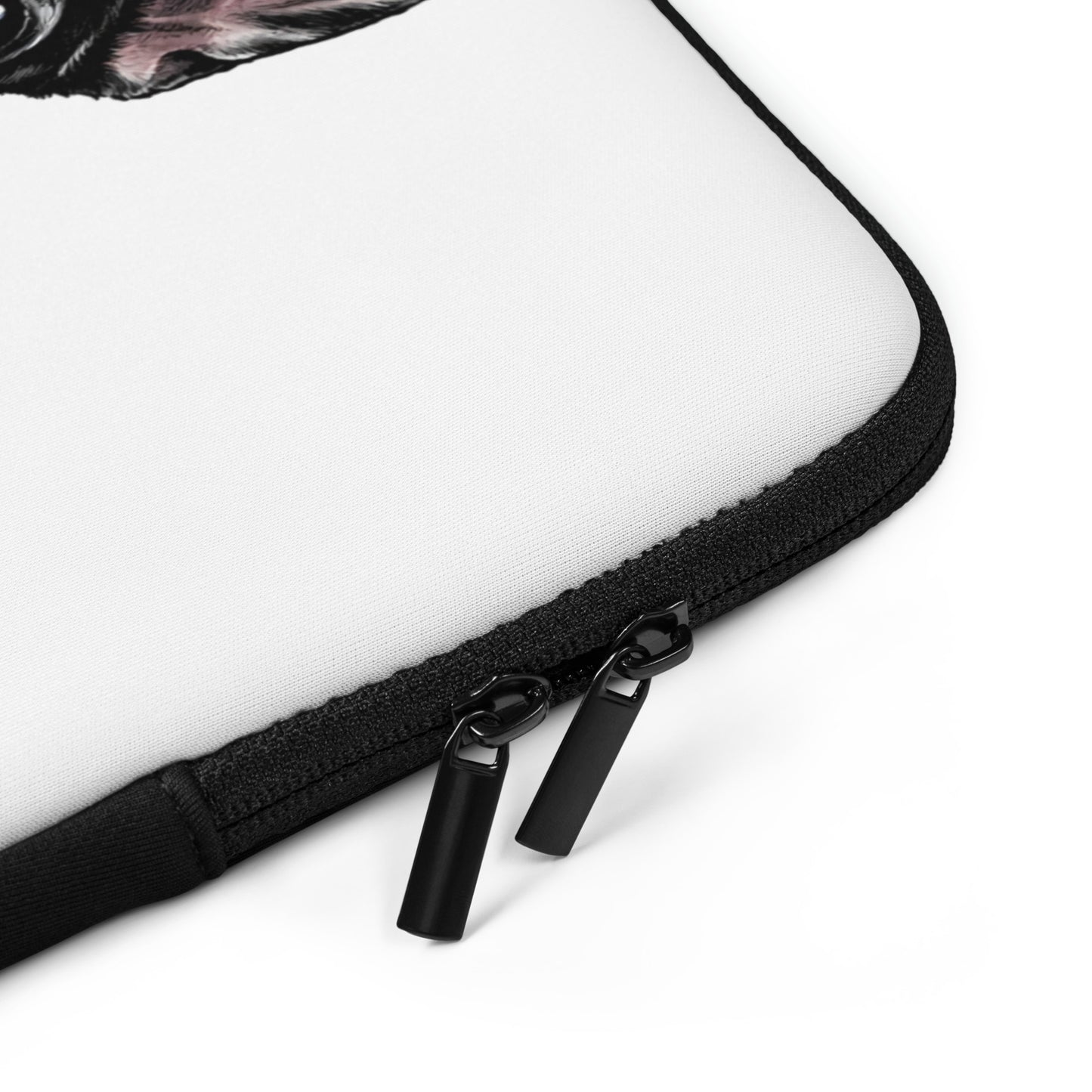 Boston Terriers Grafitti Laptop Sleeve .