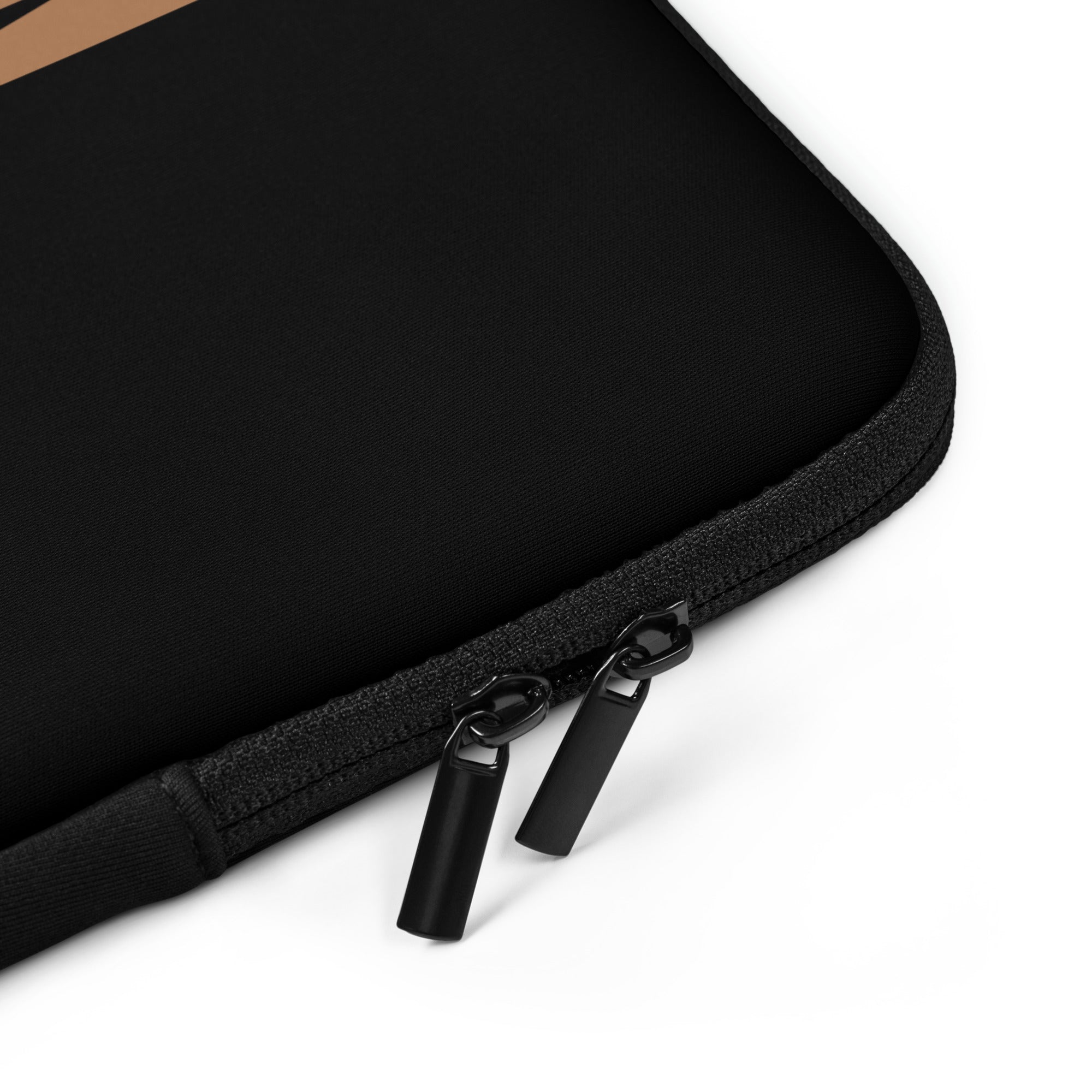 Brown Red Boston Terrier Dog Laptop Sleeve .