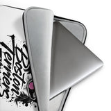 Boston Terriers Grafitti Laptop Sleeve .