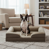 Large Orthopedic Dog Sofa Bed Supportive Foam Pet Mattress Washable With Removable Cover