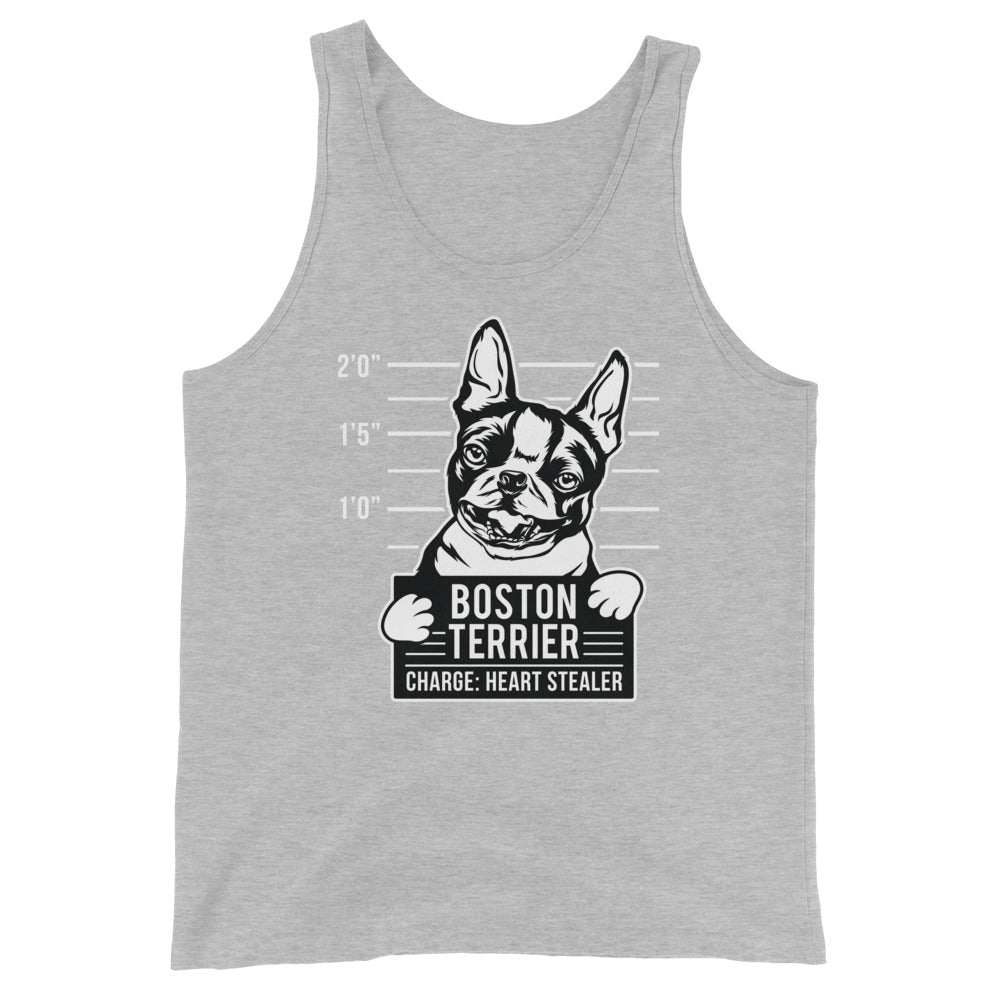 Boston Terrier Heart Stealer Unisex Tank Top