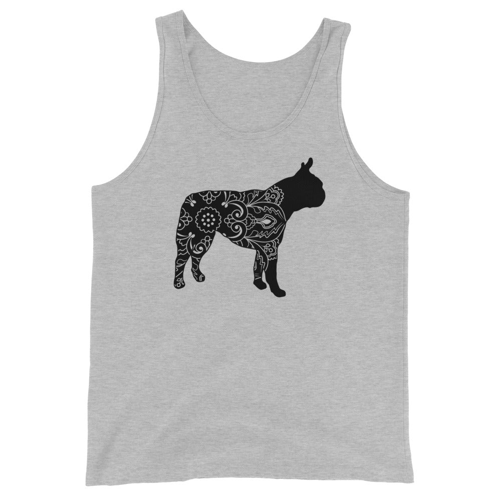 Boston Terrier Mandela Unisex Tank Top