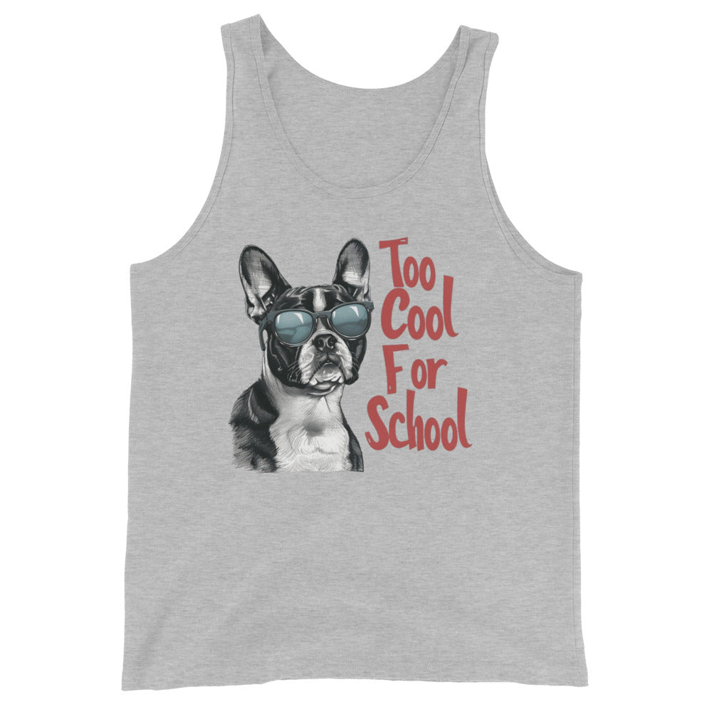 Too Cool For School Unisex Tank Top