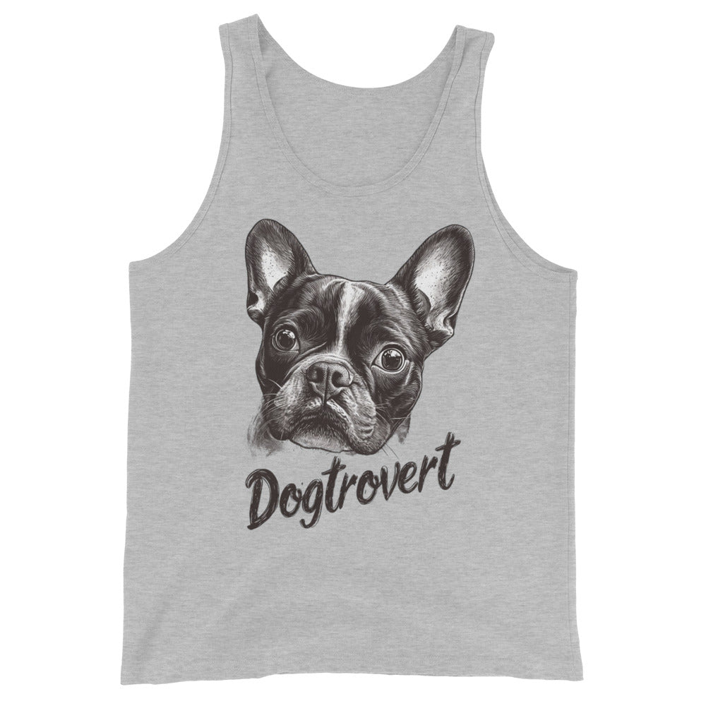 Dogtrovert Boston Terrier Unisex Tank Top