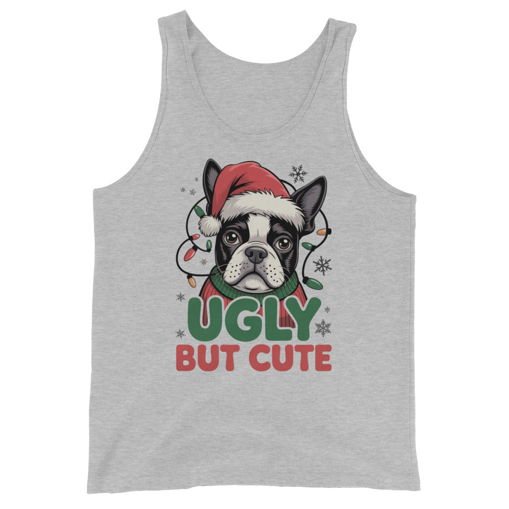 Ugly But Cute Unisex Tank Top . Athletic Heather