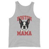 Boston Mama Tank Top . Athletic Heather