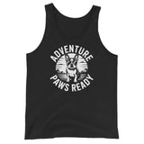 Adventure Paws Ready Unisex Tank Top . Black