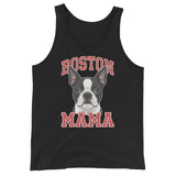 Boston Mama Tank Top . Black