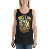 Stars And Birds Boston Terrier Dog Since 1875 Unisex Tank Top .