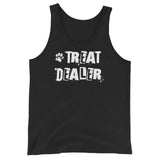 Dog Treat Dealer Unisex Tank Top . Black