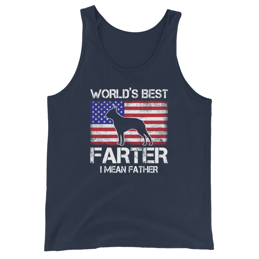 World's Best Farter I Mean Father Men's Tank Top