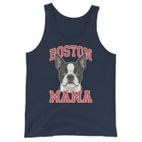 Boston Mama Tank Top . Navy