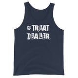 Dog Treat Dealer Unisex Tank Top . Navy
