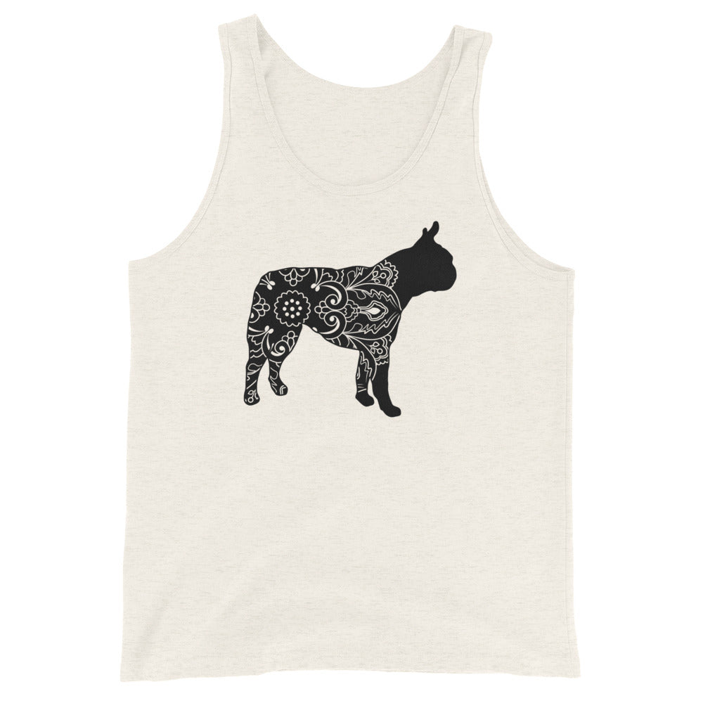 Boston Terrier Mandela Unisex Tank Top