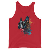 Boston Terrier Art Unisex Tank Top