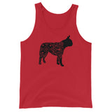 Boston Terrier Mandela Unisex Tank Top