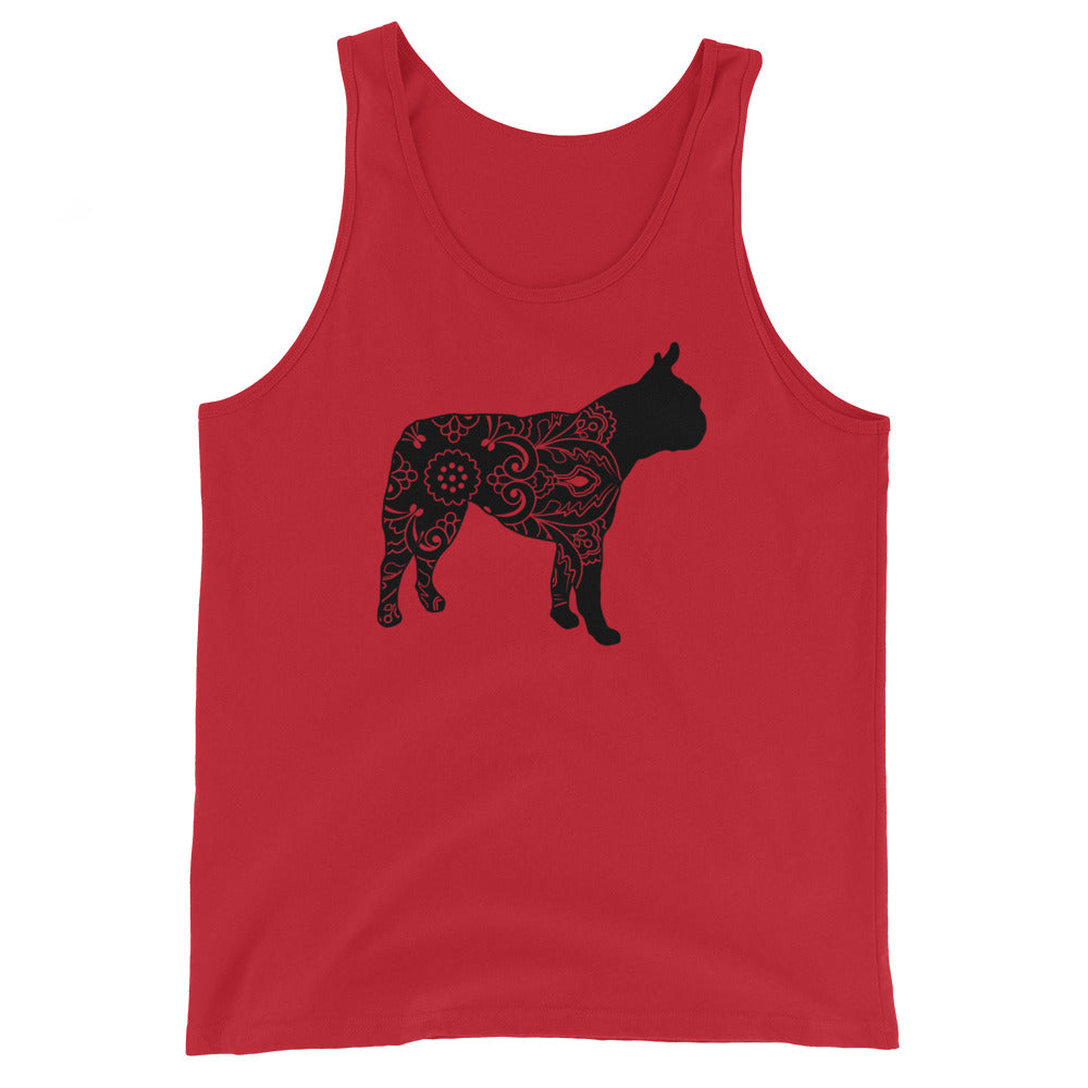 Boston Terrier Mandela Unisex Tank Top