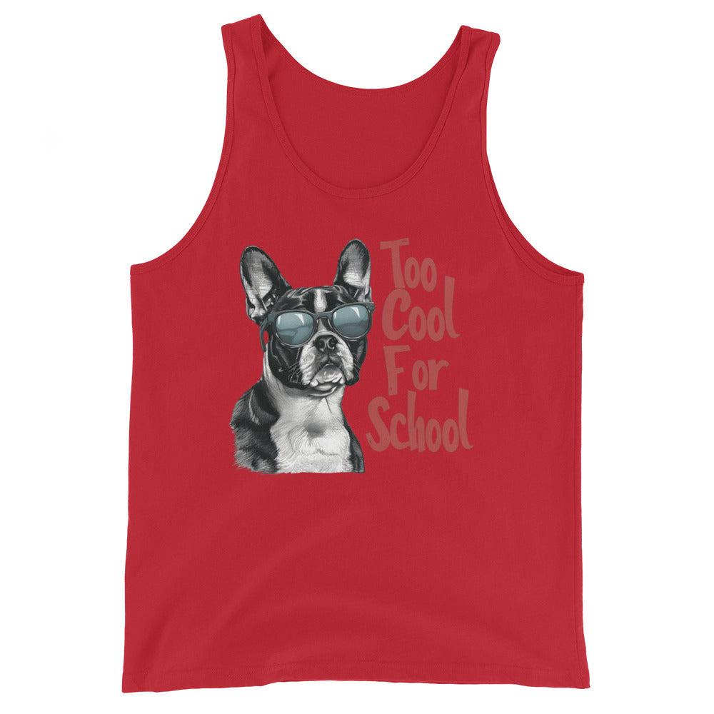 Too Cool For School Unisex Tank Top