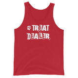 Dog Treat Dealer Unisex Tank Top . Red