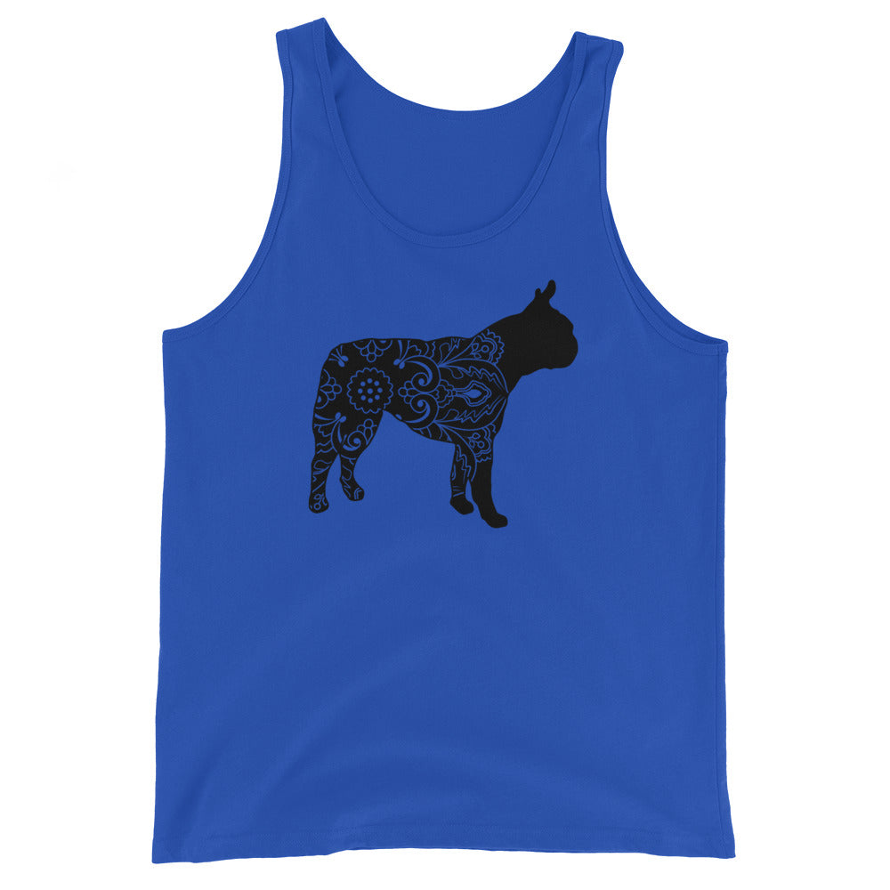 Boston Terrier Mandela Unisex Tank Top
