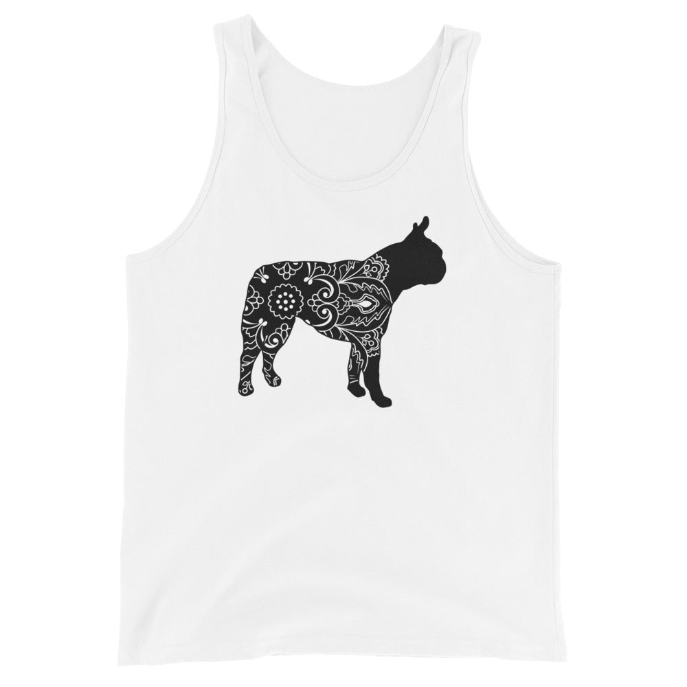 Boston Terrier Mandela Unisex Tank Top