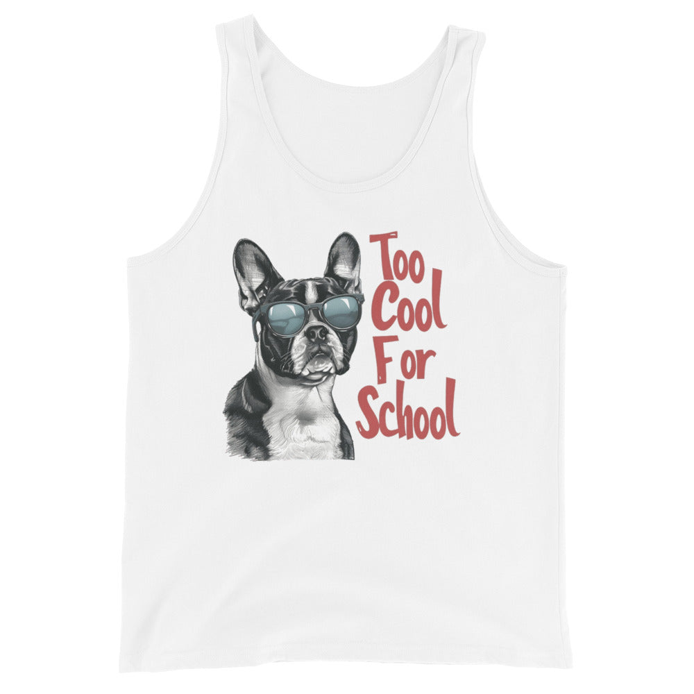 Too Cool For School Unisex Tank Top