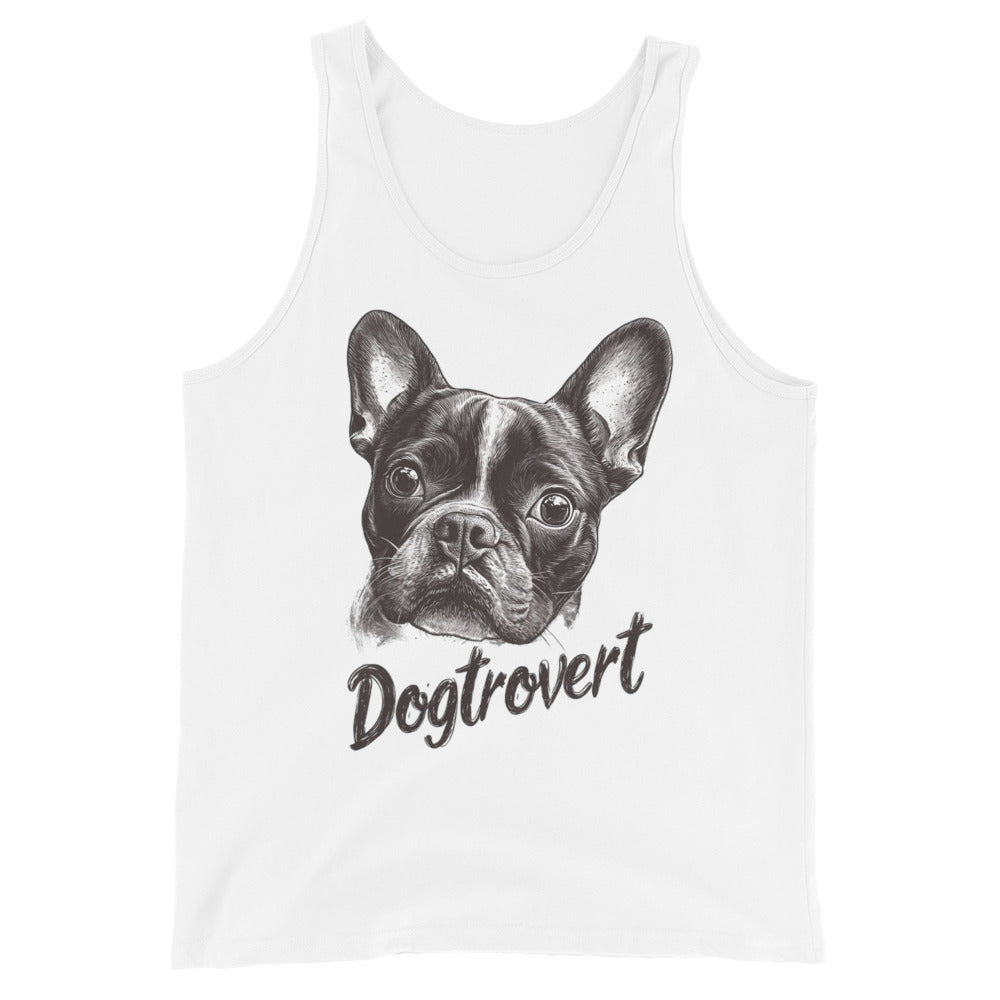 Dogtrovert Boston Terrier Unisex Tank Top