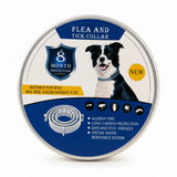 Natural Anti-Flea, Tick & Mosquito Dog Collar – Adjustable Plant-Based Insect Repellent Collar for Dogs .