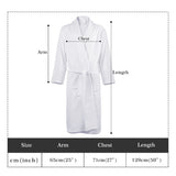 Bostie Faces Mens Bathrobe