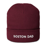 Boston Dad Organic Ribbed Beanie