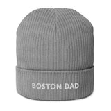 Boston Dad Organic Ribbed Beanie
