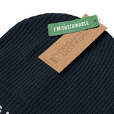 Dog Mom Organic Ribbed Beanie