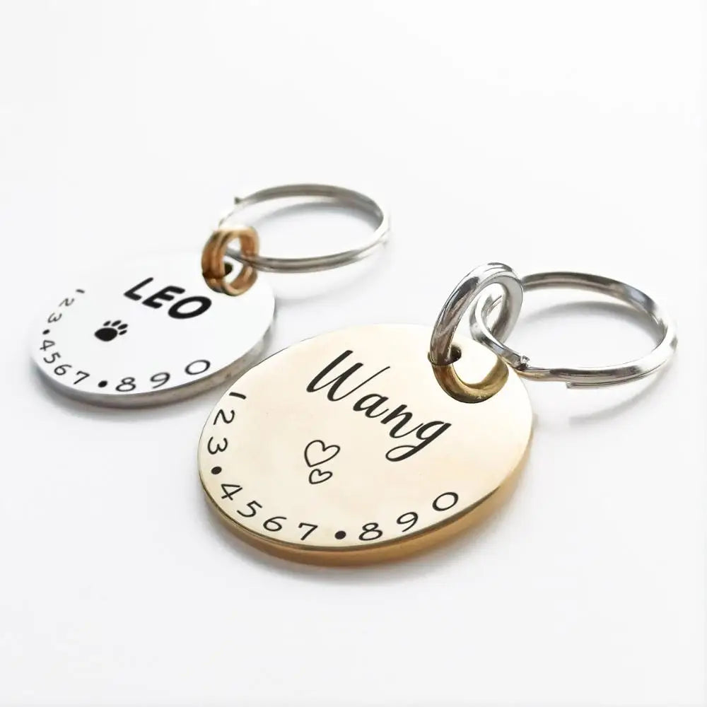 Personalized Dog ID Tags .