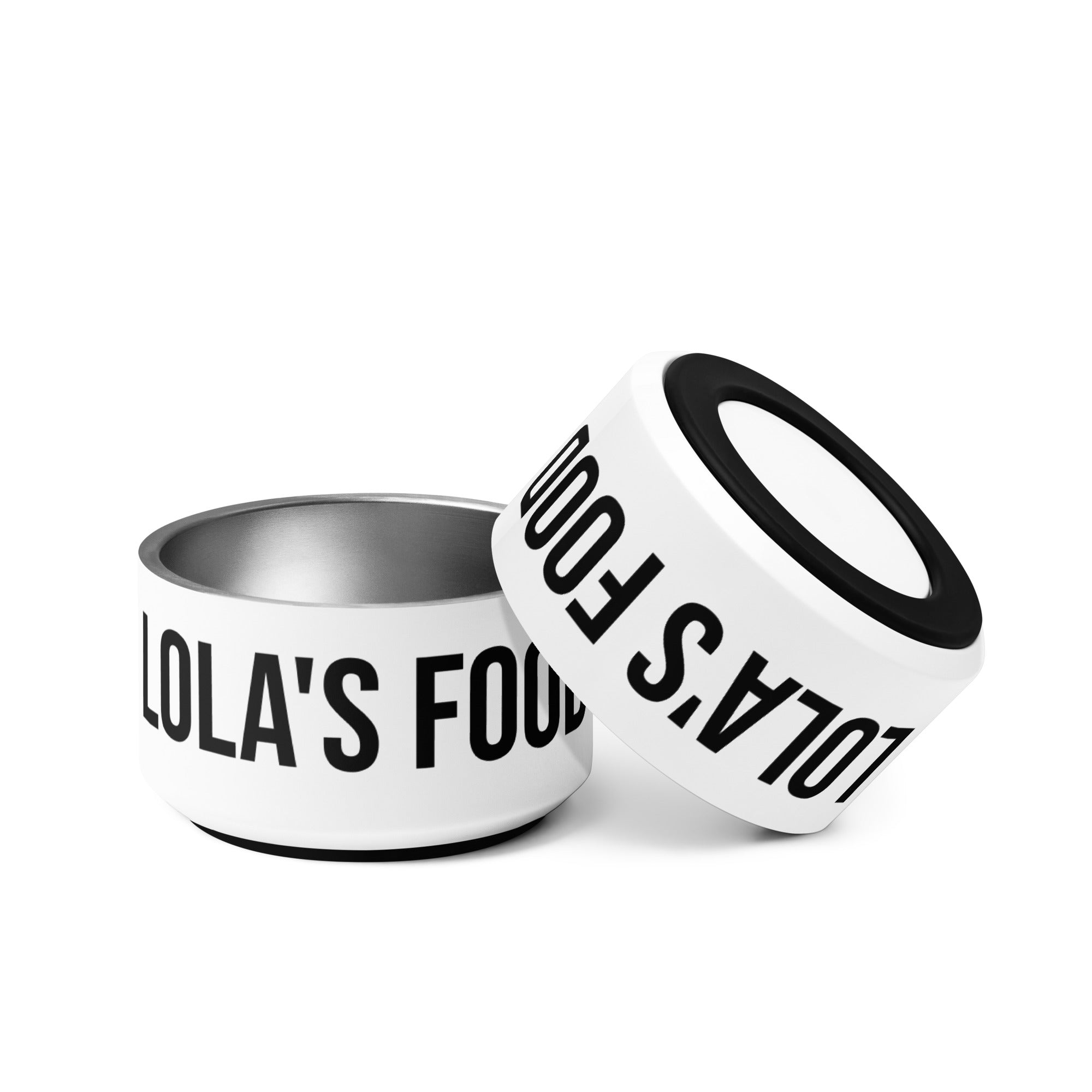 Custom Dog Bowl with Dog Name - Food