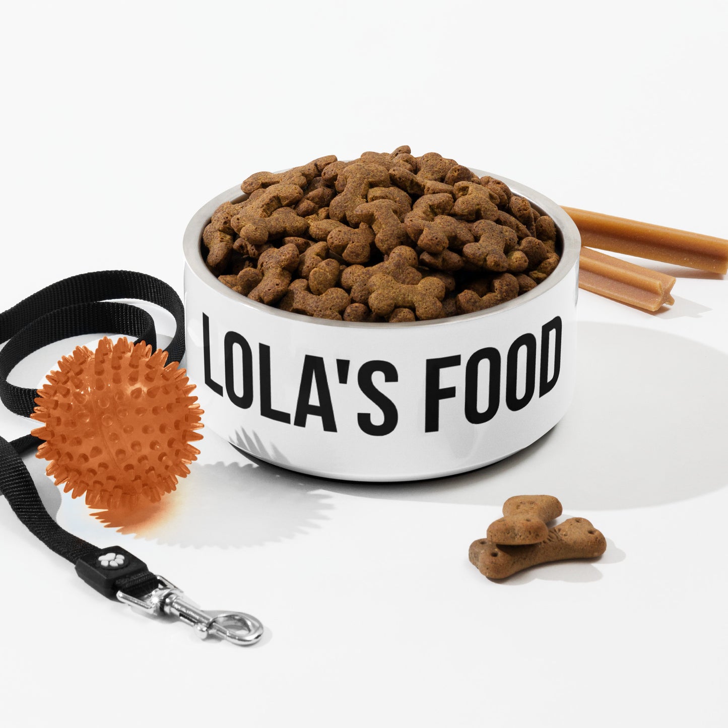 Custom Dog Bowl with Dog Name - Food