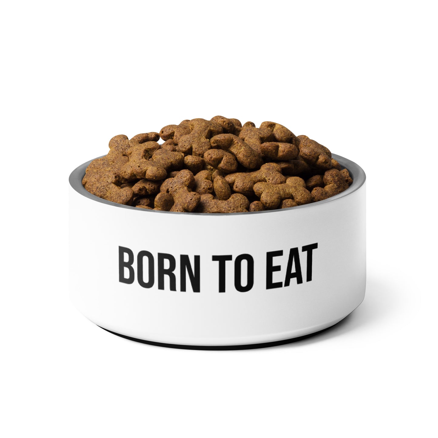 Born To Eat Dog Bowl
